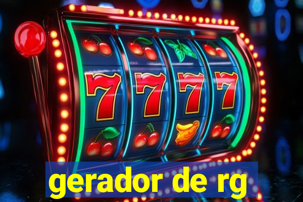gerador de rg